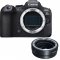 Canon EOS R6 Mark II Mirrorless Camera Body with EF-EOS R mount adapter - view 1
