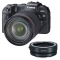 Canon EOS RP Mirrorless Camera with RF 24-105mm f/4L IS Lens with EF-EOS R mount adapter - view 1